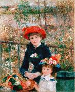 Pierre-Auguste Renoir, On the Terrace,